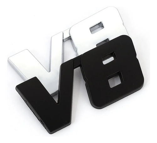 3d Metal V6 V8 Trunk Badge Sticker Para Para Bmw Compatible Foto 5