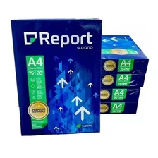 Papel Sulfite A4 Caixa 2500 Folhas Report Premium 75g Oferta