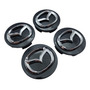 4x Tapon Centro De Rin 56mm Mazda 3 5 6 Cx3 Cx5 Cx7 X4 Negro