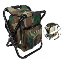 Bolsa Térmica Mochila 25 Litros Banco Camping Pesca Praia