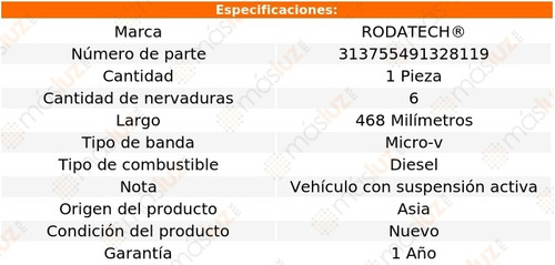 (1) Banda Accesorios Micro-v Range Rover Sport 3.0lv6 16 Foto 2