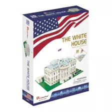 Quebra-cabeça 3d - A Casa Branca - 56 Peças - Cubicfun