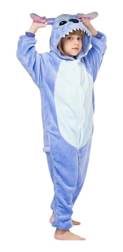 Pijama Kigurumi Enterito Disfraz Stich Niños/adultos