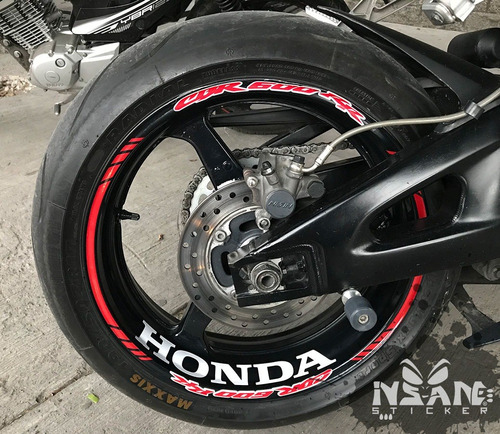 Stickers, Calcomanias Para Rines Honda: Vinil Normal  Foto 3