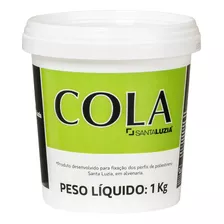 Cola Para Rodapé Balde 1kg Rodameio Santa Luzia