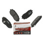 Kit 4 Balatas Freno Delanteras P/dodge I10 Gl 2012 2013