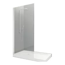 Mampara De Baño Fija Laminado De Seguridad Blindex 180x60.