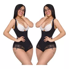 Faja Body Premium Tiras Gruesas Negra Original Moda King