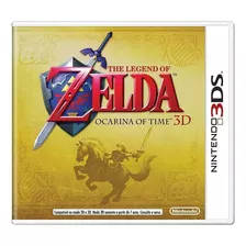 Jogo The Legend Of Zelda: Ocarina Of Time 3d Lacrado - 3ds