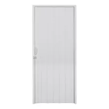 Porta Sanfonada Pvc Polifort 210cmx100cm Cinza Jiwt