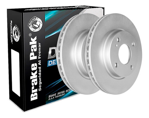 Foto de Discos De Freno Marca Brake Pak Para Ford Fiesta