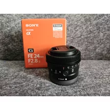 Lente Sony Fe 24mm F/2.8 G - Sel24f28g