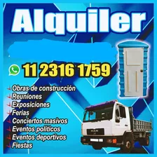 Alquiler De Baños Químicos