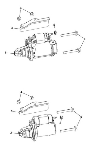 Motor De Partida Mopar Original Dodge Durango 3.6l 2011-2015 Foto 2