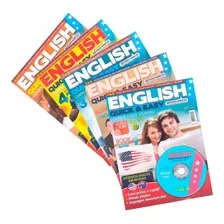 English Quick & Easy Método Simples 5 Volumes Cd Mp3 Revista