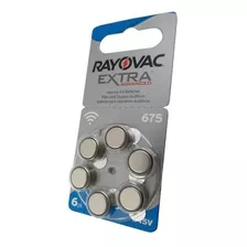 Pack 6 Pilas Rayovac 675 1,4v Audífono - Todopilas