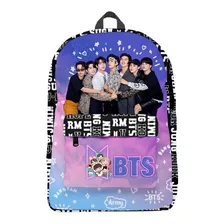 Mochila Bts Integrantes Army K-pop Backpack