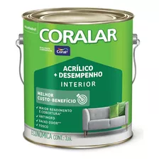 Tinta Anti Mofo Coralar Acrílico + Desempenho 3,6l Cores