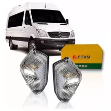 Par Faros Guiñe Espejo Mercedes Sprinter 415 515 Linea Nueva