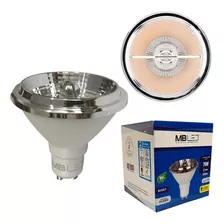 10x Lâmpadas Led 7w Ar70 Gu10 512lm Branco Quente 3000k 44° 110v/220v