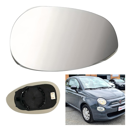 Foto de Luna Espejo Derecho Compatible Con Fiat 500 2007-2015