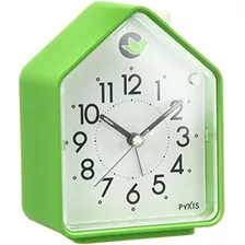 Reloj Despertador Analógico Chirping Bird Green Nr434m Por S