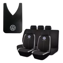 Funda Cubreasiento Tela Borda + Barrero Universal Volkswagen