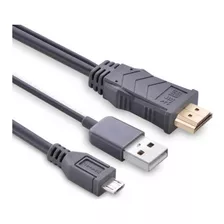 Cable Mhl Ugreen Micro Usb A Hdmi Full Hd 1080p 5 Y 11 Pines