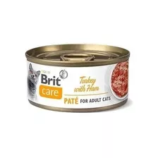 Brit Care Cat Turkey Pate With Ham 70g