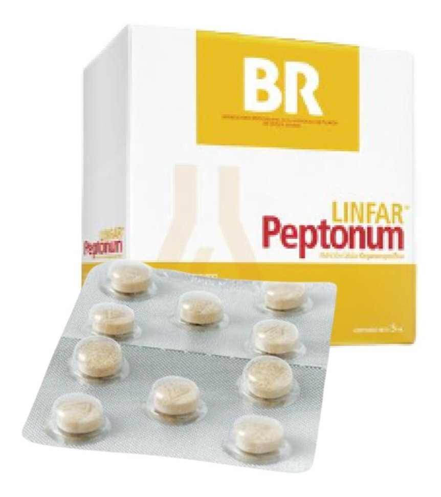 Linfar Peptonum Br Broncopulmonar Comprimidos X30 - Peptonas