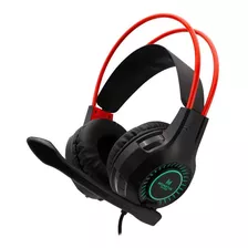 Au727 Headset Gamer Monster Trap Color Negro