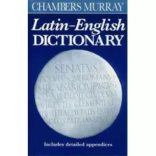 Chambers Murray Latin-english Dictionary, De Chambers. Editorial Hodder Stoughton General Division, Tapa Blanda En Inglés