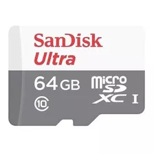 Sandisk Ultra Com Adaptador Sd De 64 Gb