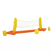 Set Voleibol Inflable Piscina Juego Volley Pelota Red