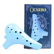 Flauta Ocarina Standard Legend Of Zelda Abs 12 Furos C Em Dó