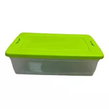 Organizador Plastico Multiuso 42 Lts Con Traba Grande 60x40 