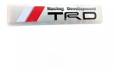 Emblema Trd Autoadherible Racing Carolla Tacoma Yaris Foto 3