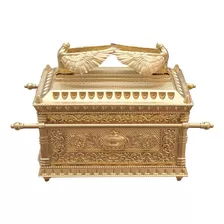 Arca Da Aliança Luxo 30cm Grande Dourada - Enviamos Na Hora!