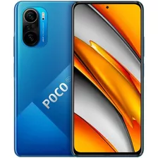 Celular Xiaomi Poco F3 5g Azul Amoled 48mp 128gb 6gb Ram F