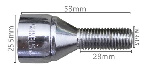 Seguros Llave + Birlos Vw Passat 2004 2005 2006 Foto 2