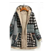 Nueva Chamarra Polar De Invierno De Mujer Vintage