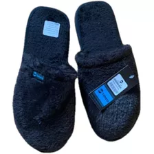 Chinela De Hombre Pantufla De Polar Coral Fleece Tipico 3005