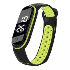 Pulsera De Reloj Digital Para Hombre Mujer Deporte Silicona