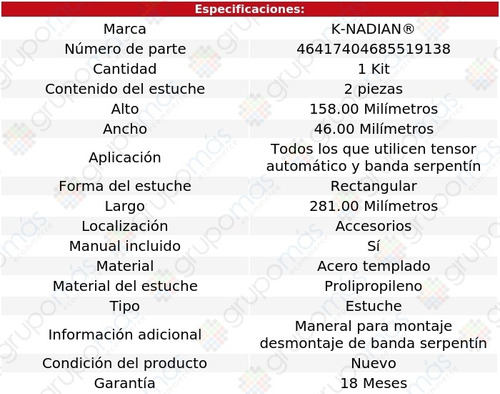 Herram Banda Acc Knadian Gmc Sierra 3500hd V8 6.0l 07 A 08 Foto 3