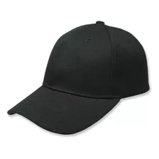 Gorras Negras Unicolor Para Bordar Acrílicas Cierre Mágico