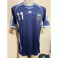 Camiseta Argentina Alemania 2006 Tévez 11 Boca Tanogol L- Xl