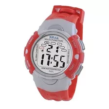 Reloj Digital Xinjia 849l Resistente Al Agua 7 Luces