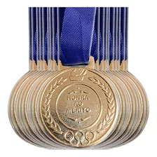 Kit 50 Medalhas Honra Mérito Metal Diâmetro 290mm Premio