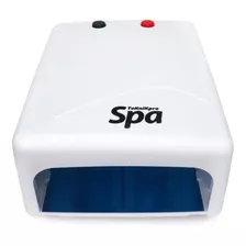 Teknikpro Cabina Mini Uñas Profesional Uv 36w Spa Local Color Blanca