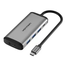 Hub Vention Hdmi 4k 3x Usb 3.0 - Macbook Mac Mini 